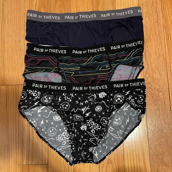 Pair of Thieves Men's Briefs - Multicolor Pack - Picture 1 of 3